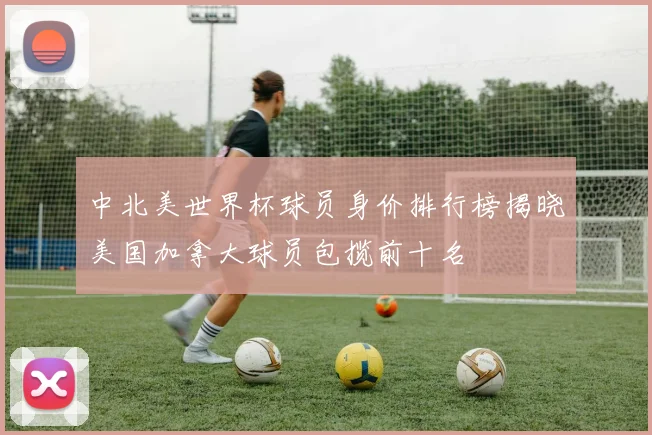 中北美世界杯球员身价排行榜揭晓美国加拿大球员包揽前十名